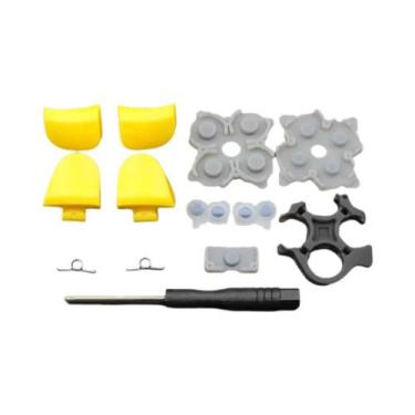 Imagem de Conjunto Completo De Controle PS5: Botões L1 R1 L2 R2 ABXY, Joysticks,