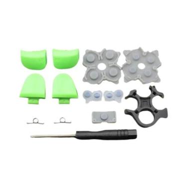 Imagem de Conjunto Completo De Controle PS5: Botões L1 R1 L2 R2 ABXY, Joysticks,