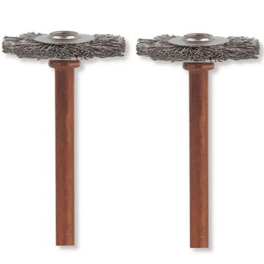 Imagem de Escova de Aço em Inox Circular para Limpeza 3/4"" 2 Unidades 530 - 26150530AC000 - DREMEL
