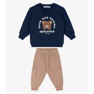 Imagem de Conjunto Blusão Com Calça Trick Nick Azul-Masculino