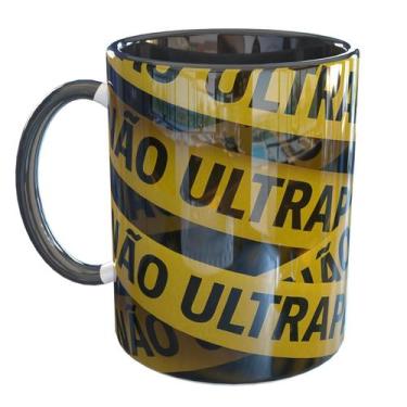 Imagem de Caneca Porcelana Investigação Faixa Não Ultrapasse - Pense Canecas, Pr