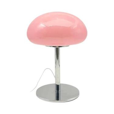 Imagem de Luminária De Mesa Nuvem Amarelo Creme: Lâmpada Decorativa De Alto Valo