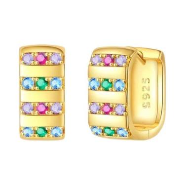 Imagem de Brincos Clássicos De Pérola Em Ouro 925 Para Mulheres, Joias Elegantes