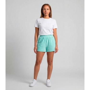 Imagem de Shorts Feminino Em Plush Infinita Cor Azul, P, Azul