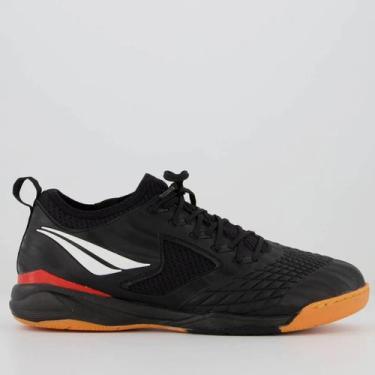Imagem de Chuteira futsal penalty max 1000 ecoknit, Preto, 41