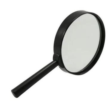 Imagem de Lupa De Mão Aumenta A Visão Até 3x 50mm Com Cabo Leituras - moment