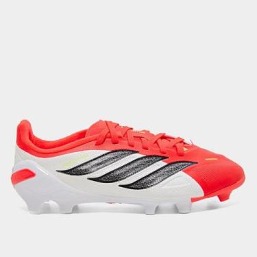 Imagem de Chuteira Campo Infantil Adidas Predator League, Preto, 34
