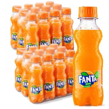 Imagem de Kit 24 Refrigerante Fanta Laranja PET 200ml Tradicional