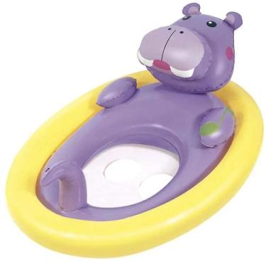 Imagem de Boia Oval Infantil Bichinhos Hipopótamo - Mor