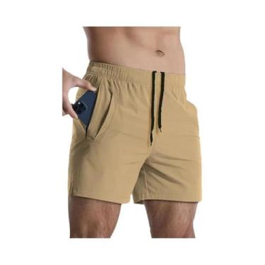 Imagem de Shorts De Treino Masculinos De Secagem Rápida Para Corrida, Academia E