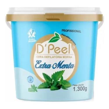 Imagem de DPeel - Cera Depilatória Morna 1300g - Extra Menta