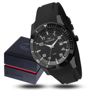 Imagem de Relógio Technos Masculino Preto Performance Racer Original - 2115MQOS/