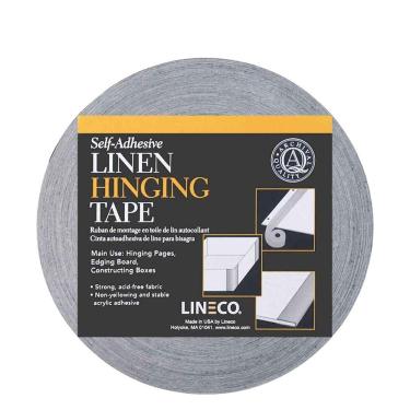 Imagem de Fita Adesiva De Linho Lineco Preta 3,12Cm X 45Mts