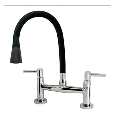 Imagem de Torneira Misturador Gourmet Cone Mesa - Preto - C70