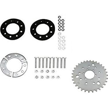 Imagem de CDHPOWER Roda dentada multifuncional de alto desempenho 32 dentes com conjunto de instalação de roda - Bicicleta motorizada a gás 80CC