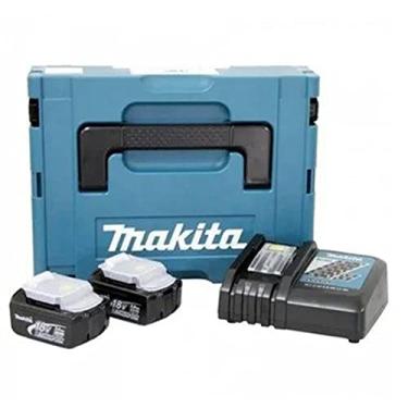 Imagem de Kit Recarga Makita, com 2 Baterias 18v 3.0 Ah - 198046-9