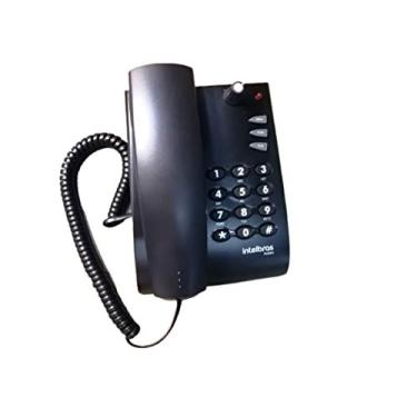 Imagem de Telefone Intelbras Pleno Preto Amplificado