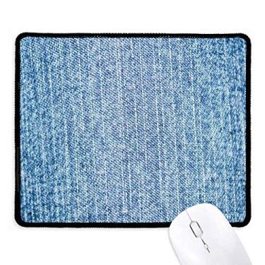 Imagem de Tapete de borracha para jogos com forro de caubói em tecido e borda costurada, Apoio Mouse