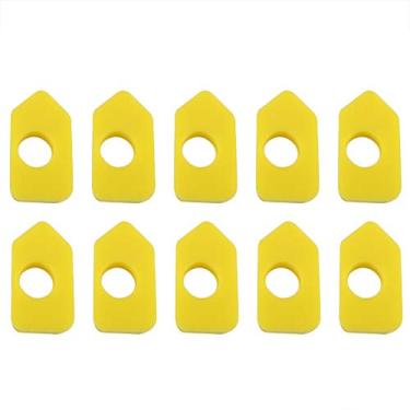 Imagem de Sluffs Pacote Com 10 Filtros De Ar De Substituição De Espuma Amarela, Filtros De Ar De Esponja Amarela Para Proteção Do Motor 986434