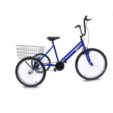 Imagem de Valdo Bike - Triciclo ARO 26 - Super Luxo - 6 Opções de Cores* (Azul)
