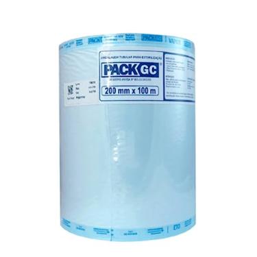 Imagem de Embalagem P/Esterilização em Autoclave, Grau Cirúrgico, Rolo 200mmx100m PackGC