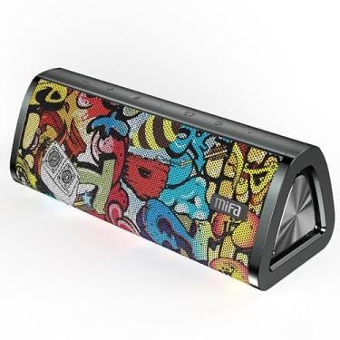 Imagem de MIFA A10 Caixas de Som Portáteis Bluetooth, Alto-falante Bluetooth portátil IPX7 à prova d'água, 20W Bass, Emparelhamento estéreo sem fio, Mic embutido, Suporte Micro SD, USB, AUX-in, USB-C Charing