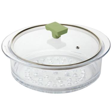 Imagem de Vaporeira Steamer em Vidro Ghidini Vera - 20 cm