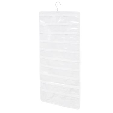 Imagem de Joias Bolsa de joias Bolsa de armazenamento doméstico para pendurar na porta Bolsa de armazenamento para pendurar nas costas Bolsa de armazenamento para exibição de joias Bolsa para coleção de itens p