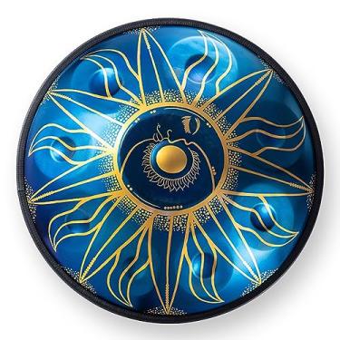 Imagem de Tambores Handpan de nível profissional Handpan Handpan Tambores despreocupados Tambores de língua de aço Instrumentos etéreos Tambores de ar coloridos (1)