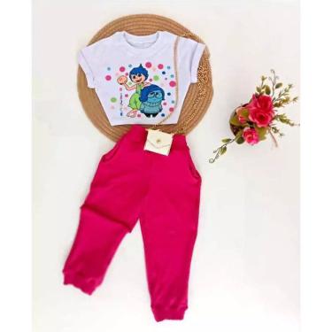 Imagem de Conjunto Infantil personagens Divertidamente -Stitch -Minnie