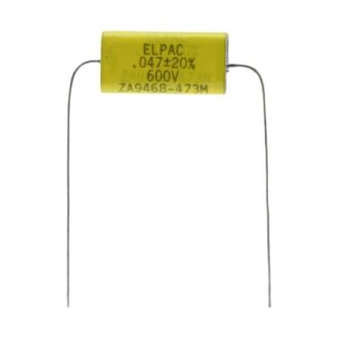Imagem de YsXoWiui Capacitor de Tom 0,047uf Peças de Baixo Instrumentos Musicais Fácil Instalação Baixo Ruído Universal Série 716P Substitui, Elpac