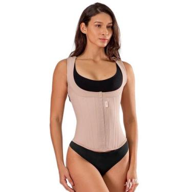 Imagem de Cinta Modeladora Crio Corselet Alta 12B 82000F ModelleSkin, Preto, XXG