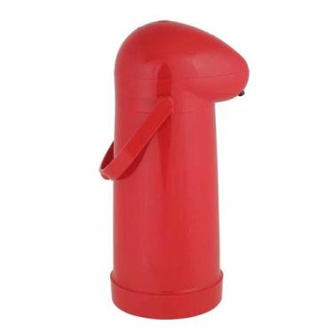 Imagem de Garrafa Térmica Nobile Bomba de Pressão com Alça Mor 1L Vermelha, Nobi