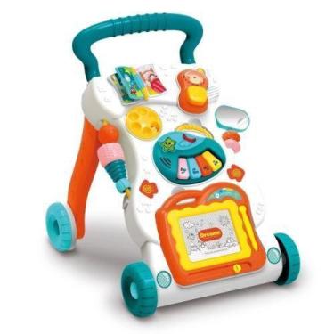 Imagem de Andador Empurrador Infantil Musical Educativo com Brinquedos - IMPORTW