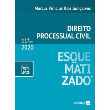 Imagem de Livro - Direito Processual Civil esquematizado - 11ª edição de 2020