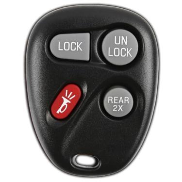 Imagem de Chaveiro de substituição KeylessOption, 4 botões, sem chave, entrada de controle remoto.KeylessOption preto KPT2027
