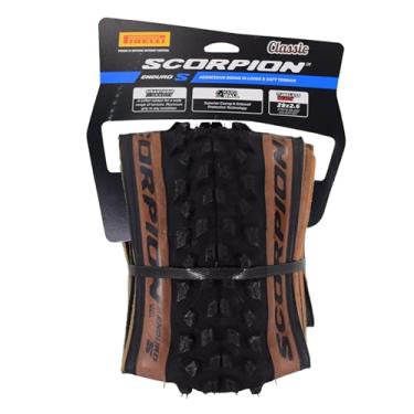 Imagem de Pirelli Scorpion Enduro S Classic Tan 65-622 (29x 2,6) Pneu de bicicleta MTB - Projetado para percursos extremos e soltos, 60TPI e revestimento rígido de parede - pneu de mountain bike