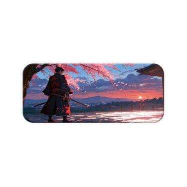 Imagem de Mouse Pad Gamer Modelos váriados Cute Extra Grande 90x40 costurado (Samurai)