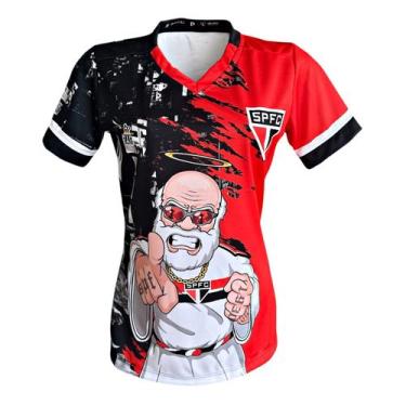 Imagem de Camiseta Feminina do São Paulo FC SPFC Torcedora Oficial - JOTAZ, M, E