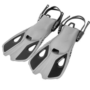 Imagem de Nadadeira Natação Vollo Pé de Pato para Mergulho (Cinza)