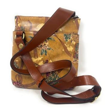 Imagem de Patricia Nash Bolsa tiracolo de couro Stipes Sling My European Trip, My European Trip