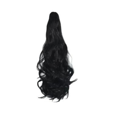 Imagem de Extensões de Cabelo Sintético Ondulado - 24 Polegadas - Multicoloridas