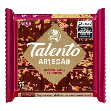 Imagem de Kit c/ 2 Chocolate Artesao Talento Amendoa Avela Amendoim