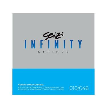 Imagem de Encordoamento Seizi Guitarra Seizi Infinity Light Coated 010