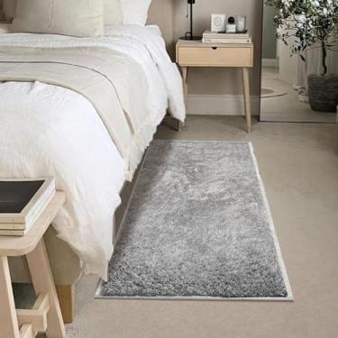 Imagem de 1 Tapete Quarto Beira Cama Antiderrapante 50 x 100 Oa Cl Cz - IDEALIZA
