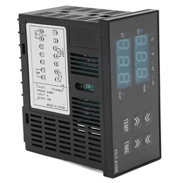 Imagem de Controlador de Temperatura Digital Portátil 2 Em 1 Termostato Tempo de Tempo para Máquinas de Imprensa de Calor Uso Industrial