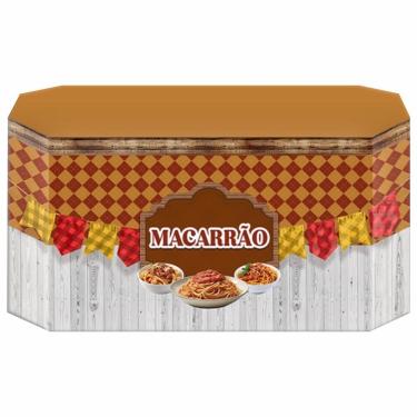 Imagem de Capa De Mesa Barraca De Macarrão Festa Junina São João
