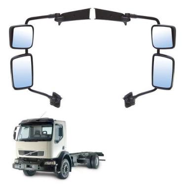 Imagem de Conjunto Retrovisor Completo Volvo Vm Par LD LE - Globo