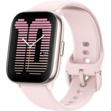 Imagem de Relógio Smartwatch AmazfitActive com Gps e Monitoramento Saúde Pink