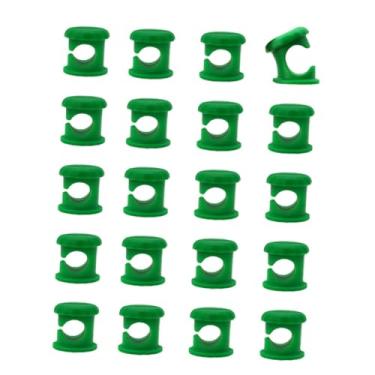 Imagem de IEUDNS Grampos de parede para plantas, grampos de tomate, para crescimento reto e vertical, fixador de flores, para plantas de flores para melão, uva, 20 Unidades